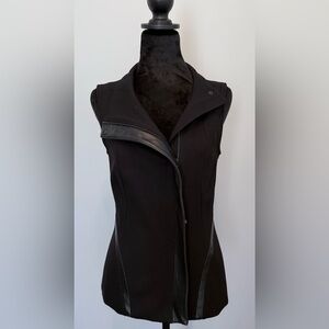 Danier Women's Vesna Leather Trim Vest Size XS